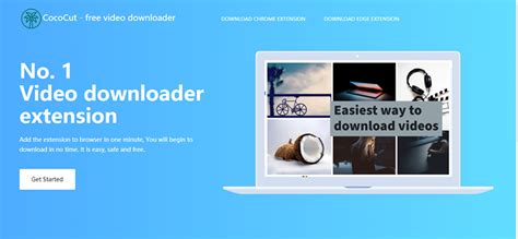 cococut video downloader|Chrome/Edge/Browser video saver extension 